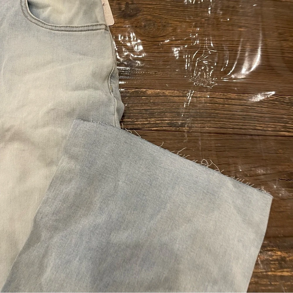 Free People light Blue crvy on 2nd ave one piece Jumpsuit with Wide Legs - Picture 5 of 16